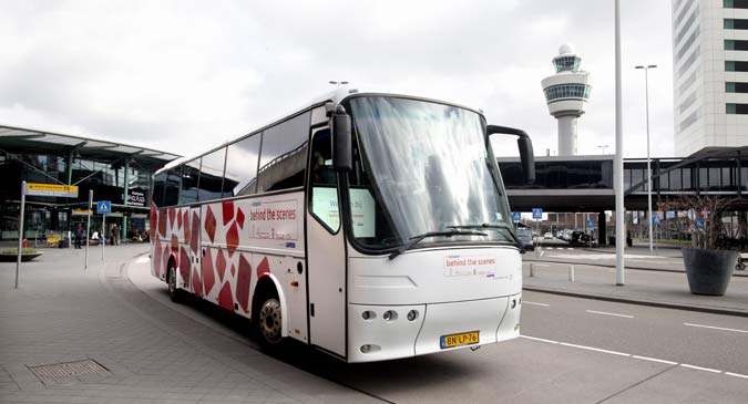 schiphol airport bus tour