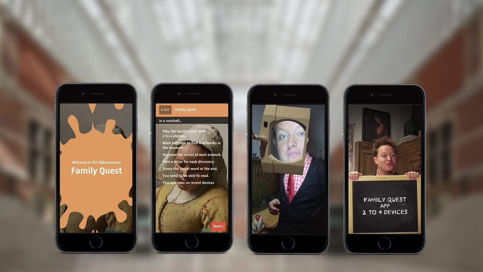 Rijksmuseum app - Family Quest