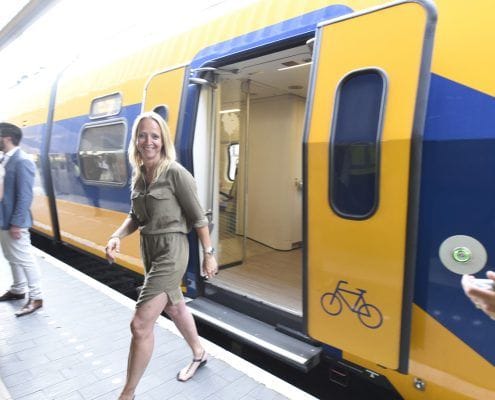 Mini museums at Dutch railway stations