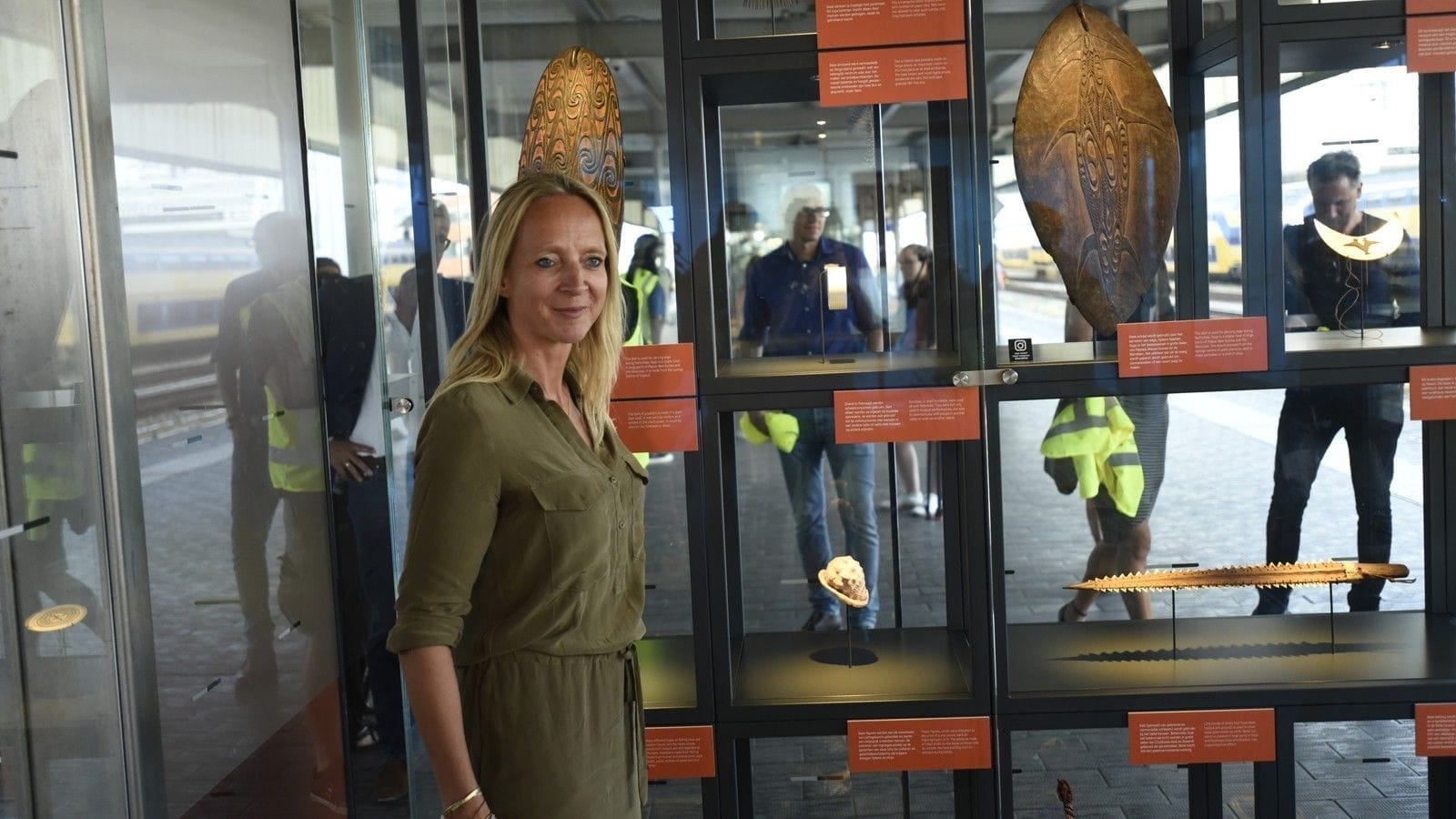 Mini museums at Dutch railway stations