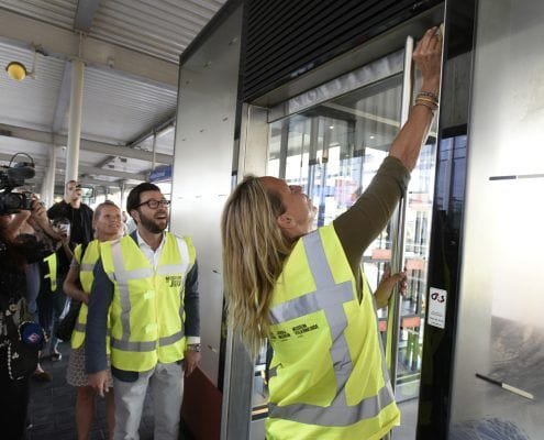 Mini museums at Dutch railway stations