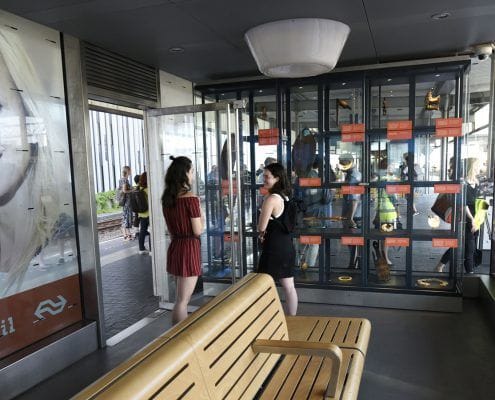 Mini museums at Dutch railway stations