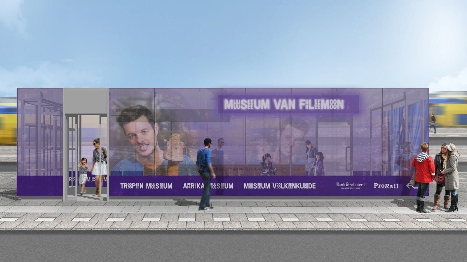 Mini museums at Dutch railway stations