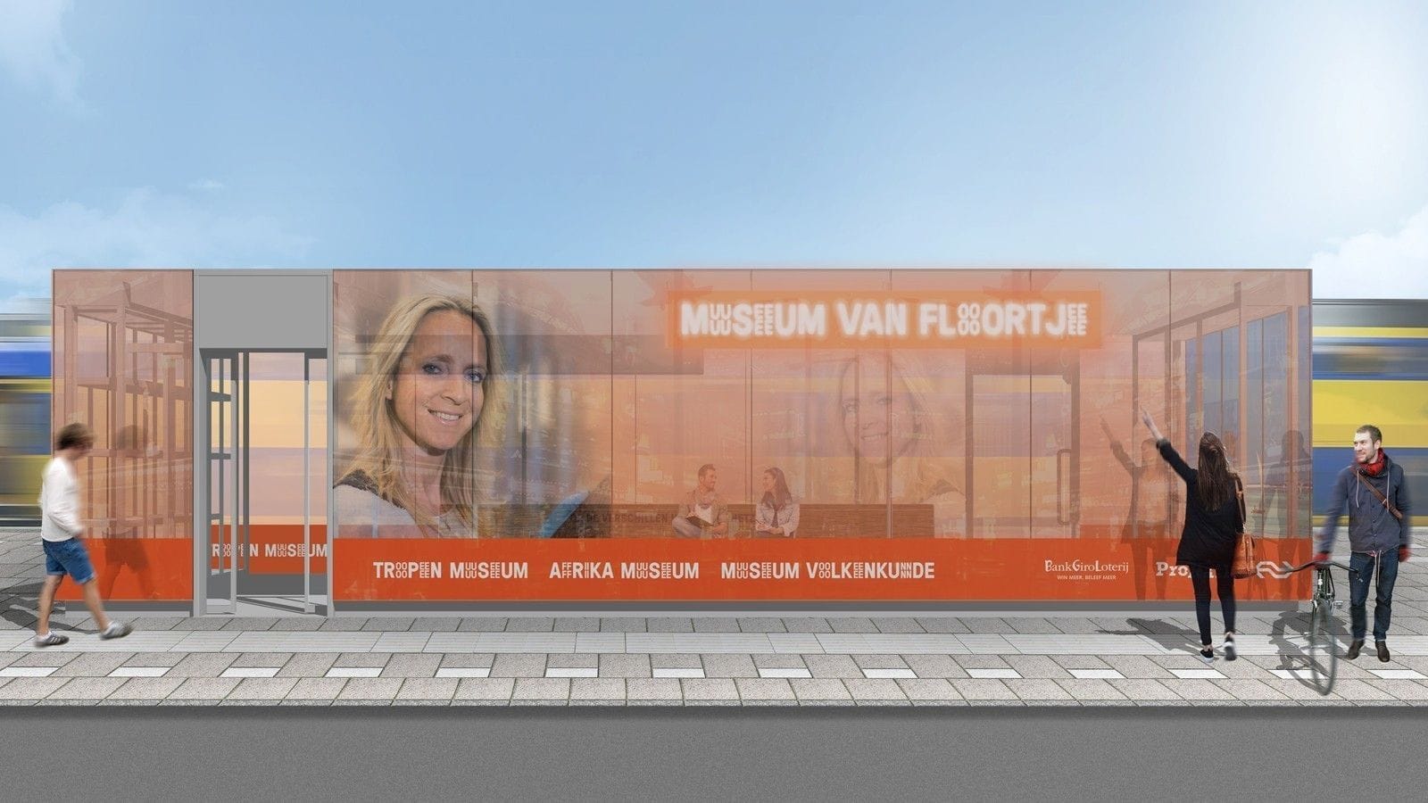 Mini museums at Dutch railway stations