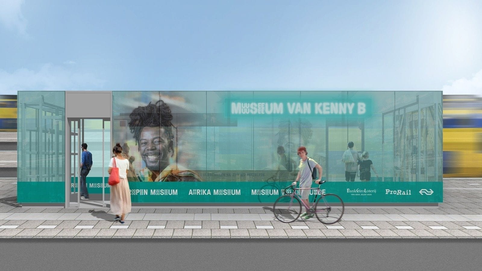 Mini museums at Dutch railway stations