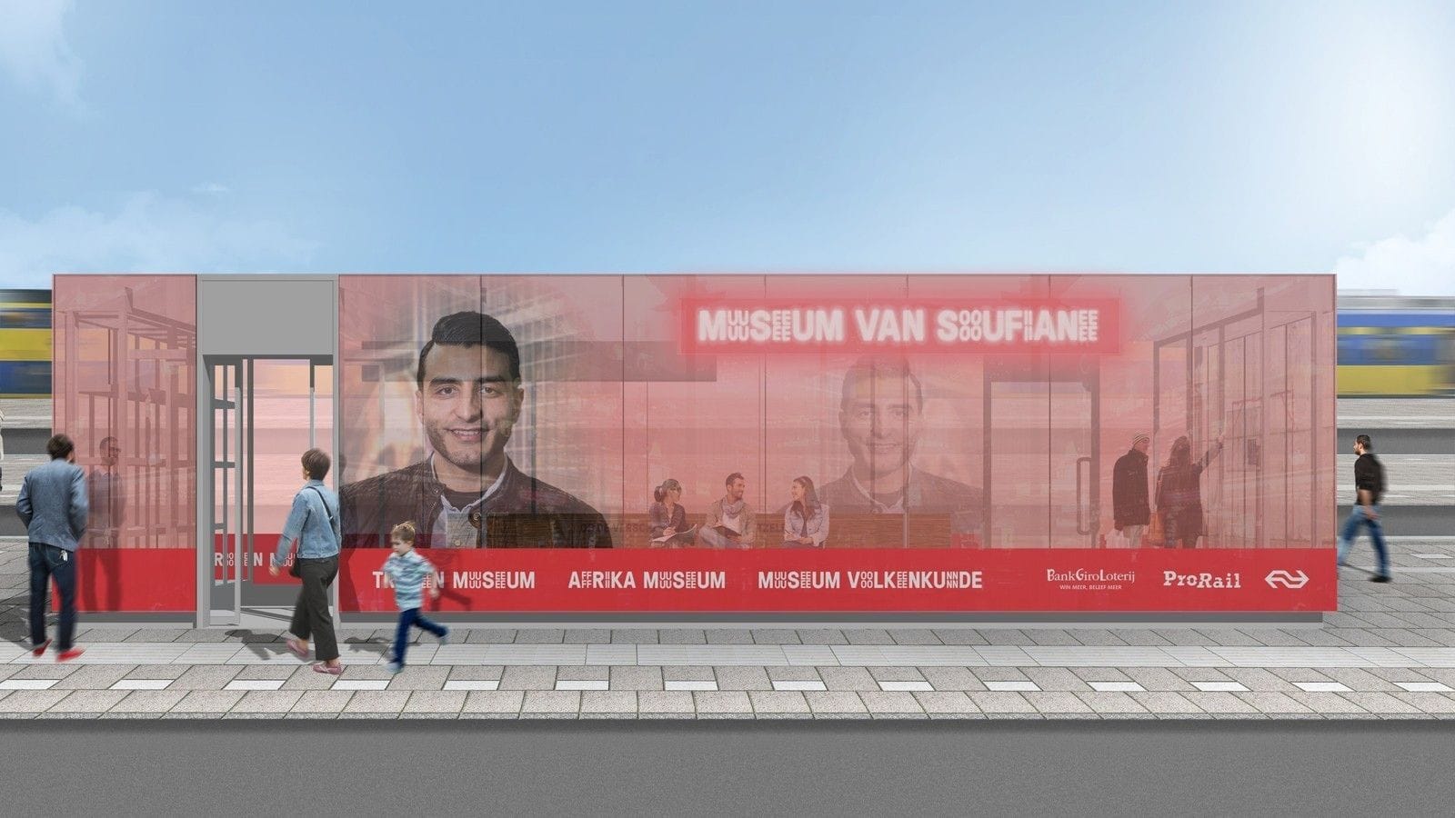 Mini museums at Dutch railway stations