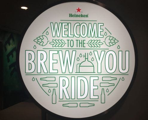 Heineken brew you ride Heineken brew you ride